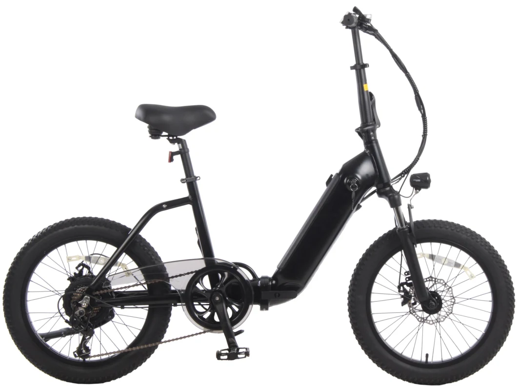 Factory Selling China Supplier 20inch*3.0 500W 48V 12.8ah Full Suspension Fat Tire Mini E Bicycle for Adults