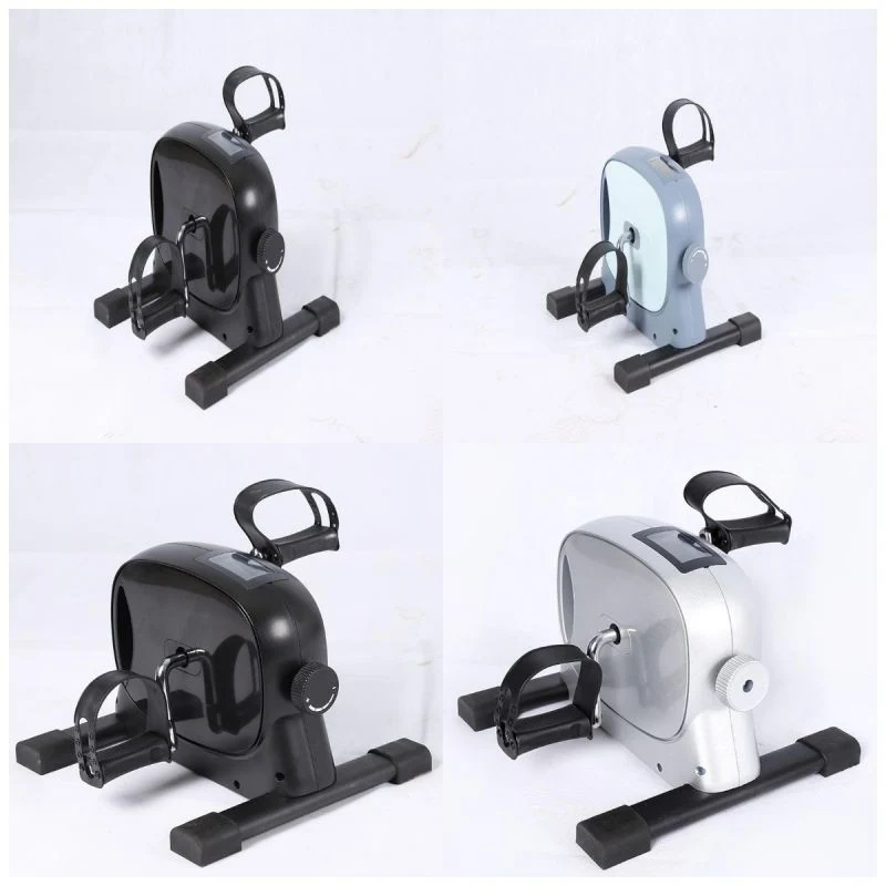 Mini Pedal Exercise Gym Equipment Bike Mini Exercise Bike Desk Bike Pedal Exerciser Mini Elliptical Exercise Machine Sports Stepper Exercise Foot Cycle Bike