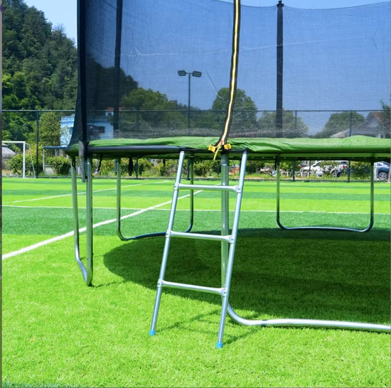 Trampolino per bambini con imbottitura a molla in PVC per fitness all'aperto, rimbalzo combinato