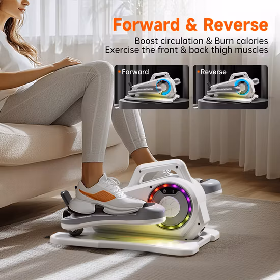 Mini cyclette portatile per fitness sotto la scrivania, macchina per esercizi a pedale magnetico per ufficio domestico