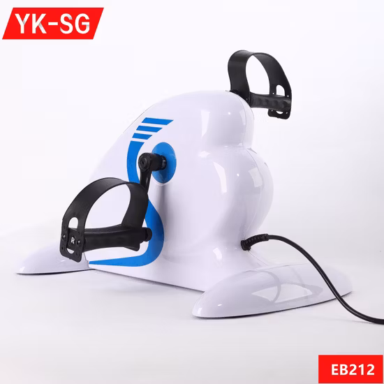 Mini cyclette elettrica medicale a pedali con display elettronico per l'allenamento di gambe e braccia