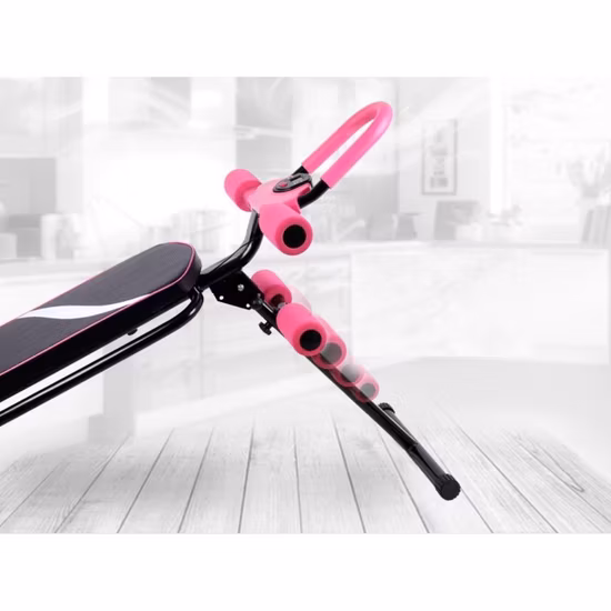 Push Up Stand Fitness Panca pesi regolabile Palestra domestica Sollevamento pesi Sit Up Panca addominale Panca piatta per allenamento Multiuso Wyz21268