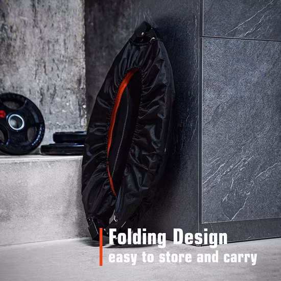 Mini trampolino pieghevole multifunzionale per esercizi di salto per adulti