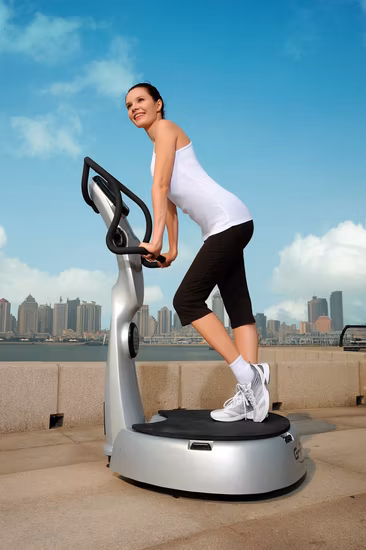 Trampolino da esterno, Palestra domestica/interna, Piccolo trampolino, Attrezzatura per il fitness, Trampolino rotondo con scala e rete